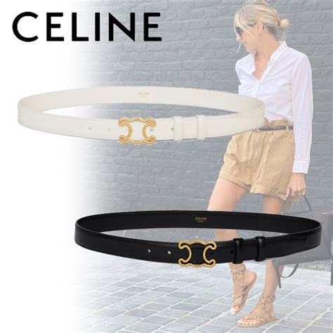 celine elegant belt dupe|celine triomphe style belt.